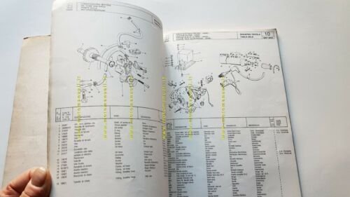 CAGIVA-HD SST 250 1976-78 catalogo ricambi originale moto spare parts …