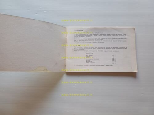 Cagiva-HD SXT 125 manuale uso manutenzione libretto originale Italiano