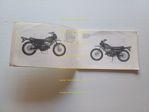 Cagiva-HD SXT 125 manuale uso manutenzione libretto originale Italiano