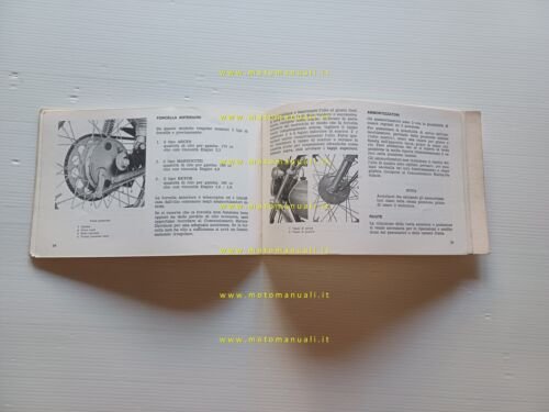 Cagiva-HD SXT 125 manuale uso manutenzione libretto originale Italiano