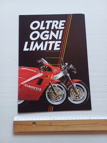 Cagiva MITO 125 1a serie 1990 depliant originale italiano