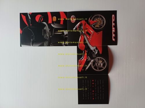 Cagiva Mito 125 2007 depliant originale italiano