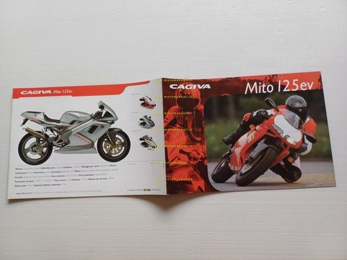 Cagiva Mito 125 EV 1994 depliant italiano originale