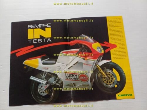 Cagiva MITO 125 Racing depliant originale italiano