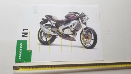 Cagiva N1 125 1995 depliant originale brochure moto