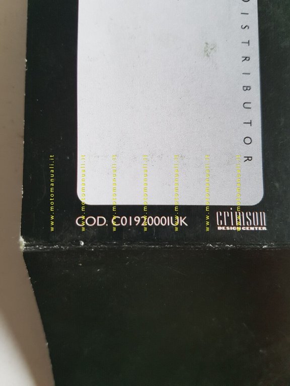 Cagiva NAVIGATOR 1000 2001 depliant originale ITALIANO INGLESE ENGLISH