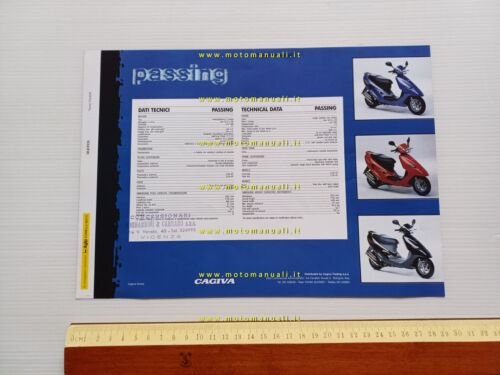 Cagiva Passing 125 Scooter depliant originale Italiano