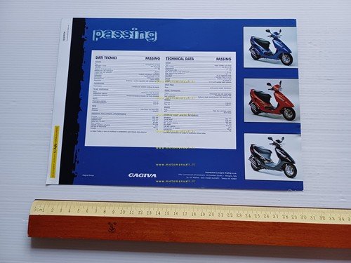 Cagiva Passing 125 Scooter depliant originale Italiano