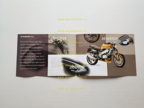 Cagiva Planet 125 1997 depliant originale italiano