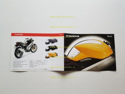 Cagiva Planet 125 1997 depliant originale italiano