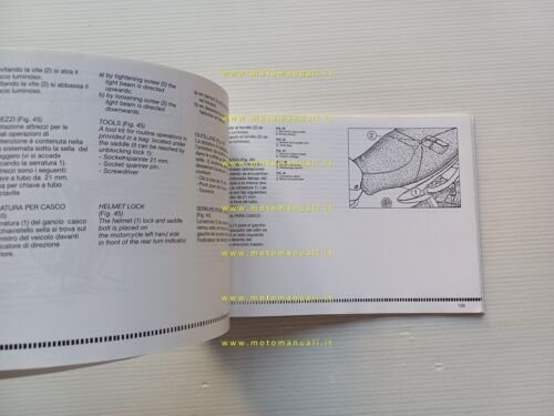 Cagiva Planet 125 1997 manuale uso manutenzione libretto istruzioni originale