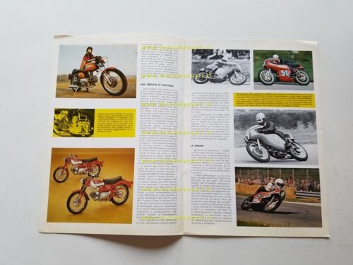 Cagiva presentazione aziendale gamma modelli 1978 depliant ITALIANO originale