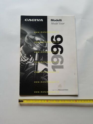 CAGIVA presentazione modelli moto 1996 cartella stampa originale no depliant