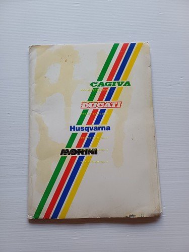 Cagiva presentazione Moto Militari 600 350 125 1992 cartella stampa …