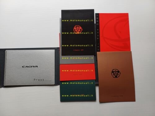 Cagiva presentazione nuovi modelli 2000 CARTELLA STAMPA originale PRESS KIT