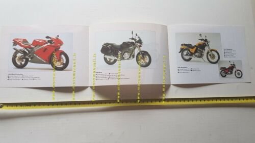 Cagiva produzione modelli 1995 depliant OLANDESE originale brochure moto DUTCH