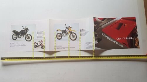 Cagiva produzione modelli 1995 depliant OLANDESE originale brochure moto DUTCH