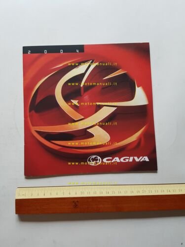 Cagiva produzione modelli 2004 depliant originale italiano