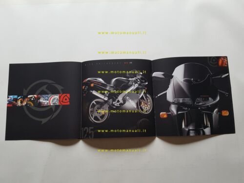 Cagiva produzione modelli 2004 depliant originale italiano