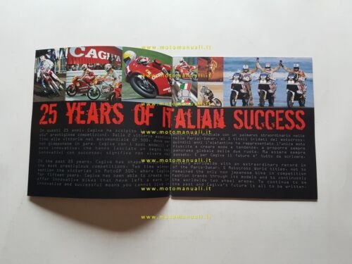 Cagiva produzione modelli 2004 depliant originale italiano