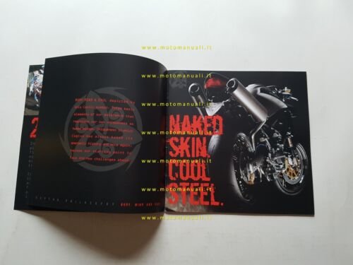Cagiva produzione modelli 2004 depliant originale italiano