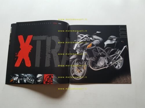 Cagiva produzione modelli 2004 depliant originale italiano