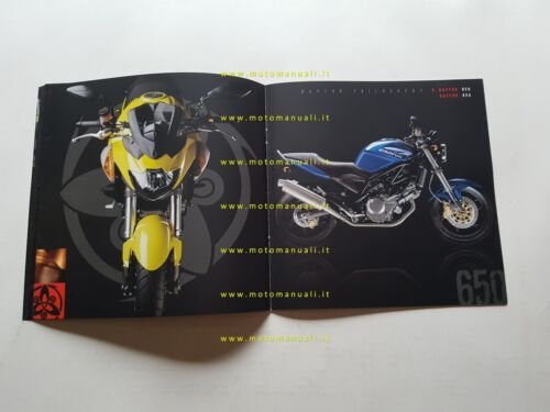 Cagiva produzione modelli 2004 depliant originale italiano