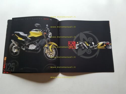 Cagiva produzione modelli 2004 depliant originale italiano