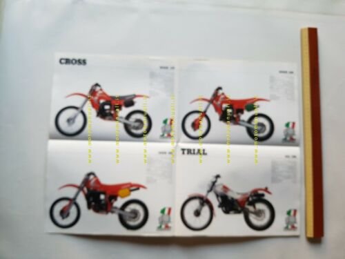 Cagiva produzione modelli Cross - Enduro 1983 depliant originale brochure …