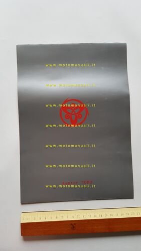 Cagiva Raptor 1000 2001 depliant originale italiano