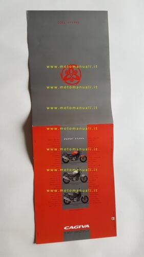 Cagiva Raptor 1000 2001 depliant originale italiano