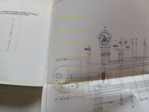 Cagiva Raptor 1000 manuale uso manutenzione libretto originale italiano