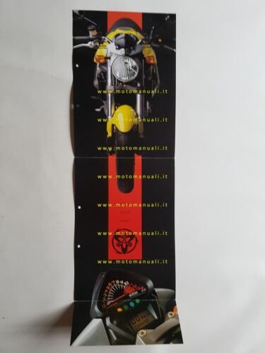 Cagiva Raptor 650 2001 depliant originale ITALIANO