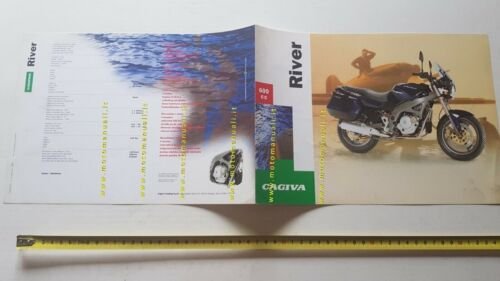 Cagiva River 600 1995 depliant originale brochure moto