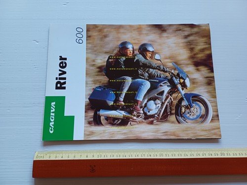 Cagiva River 600 1995 depliant originale ITALIANO