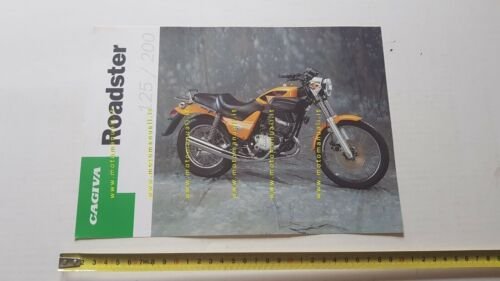 Cagiva Roadster 125-200 1995 depliant originale brochure moto