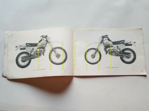CAGIVA RX 125 1981 manuale uso manutenzione libretto originale owner's …