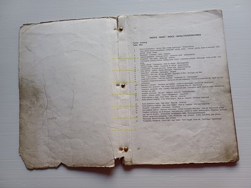 Cagiva SST 125 1981 catalogo ricambi originale spare parts catalogue