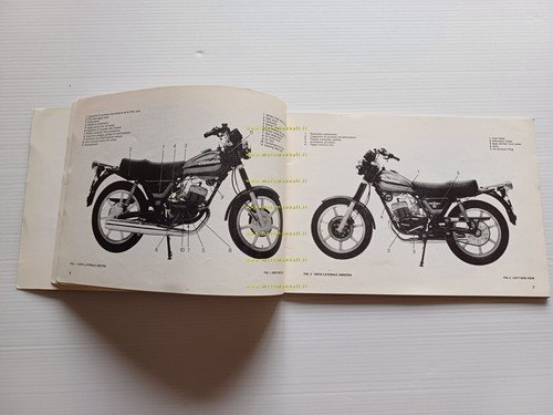 Cagiva SST 125 1982 manuale uso manutenzione libretto originale italiano