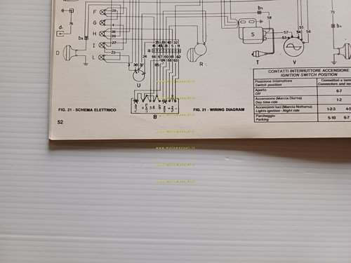 Cagiva SST 125 1982 manuale uso manutenzione libretto originale italiano
