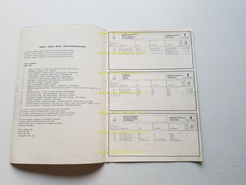 Cagiva SST 125 1982 VARIANTI-SUPPLEMENTO catalogo ricambi originale