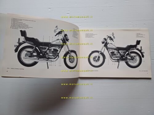 Cagiva SST 125 Low Rider 1982 manuale uso originale italiano …