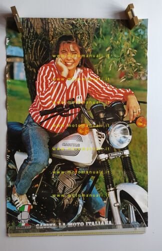 Cagiva SST 125 manifesto poster originale anni 80