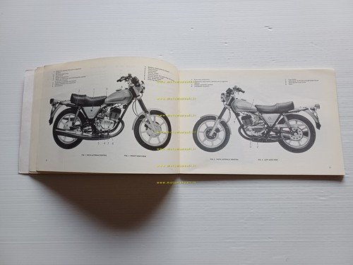 Cagiva SST 250 - 350 1981 manuale uso manutenzione ITALIANO …
