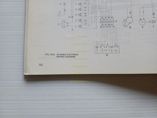 Cagiva SST 250 - 350 1981 manuale uso manutenzione ITALIANO …