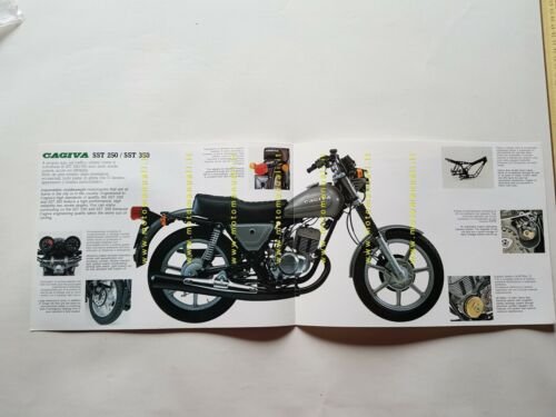 CAGIVA SST 250 - 350 1982 depliant originale brochure