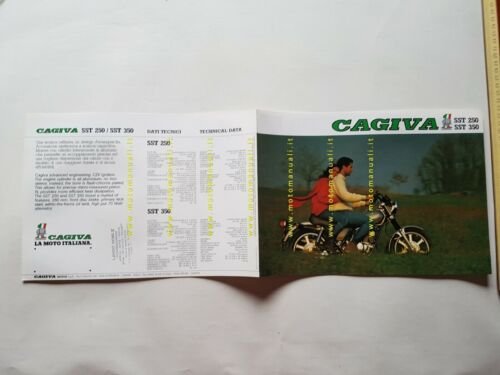 CAGIVA SST 250 - 350 1982 depliant originale brochure