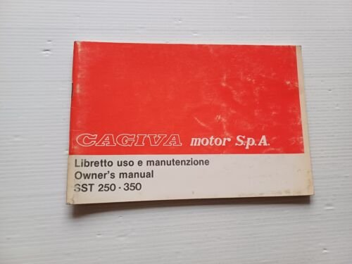 Cagiva SST 250 - SST 350 1981 manuale uso manutenzione …