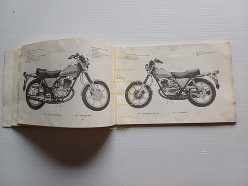 Cagiva SST 250 - SST 350 1981 manuale uso manutenzione …