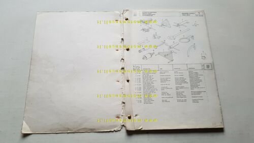 Cagiva SST 250 1980 catalogo ricambi originale SPARE PARTS CATALOGUE